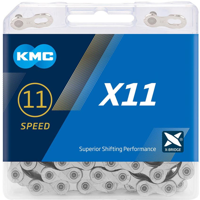 Kmc Kmc X11 11-Speed 114 Link Cykelkæde Reservedele > Cykelkæder